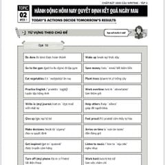 Chấp Bút 1000 Câu Writing tập 2 – 60 Ngày Gieo Trồng Tư Duy Writing- Cải Thiện Kỹ Năng Viết [Kèm Audio]