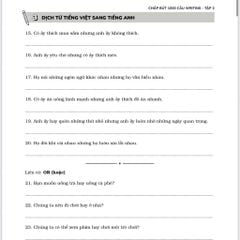 Chấp Bút 1000 Câu Writing tập 2 – 60 Ngày Gieo Trồng Tư Duy Writing- Cải Thiện Kỹ Năng Viết [Kèm Audio]