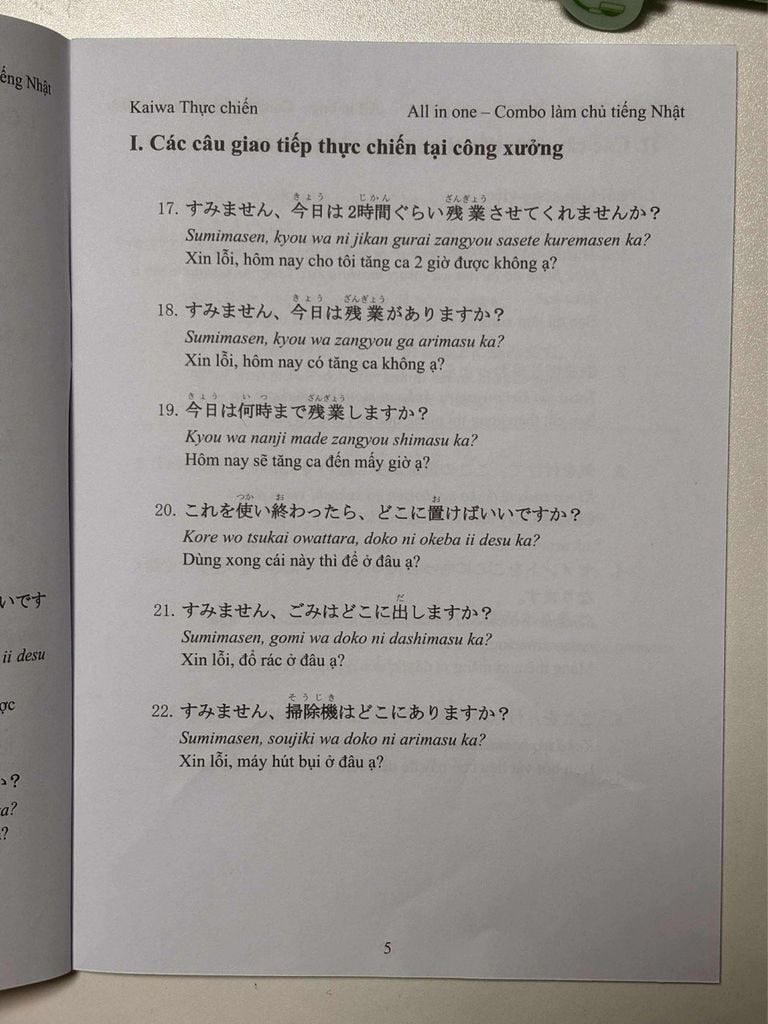 Bí Kíp Kaiwa Thực Tế Trong Đời Sống