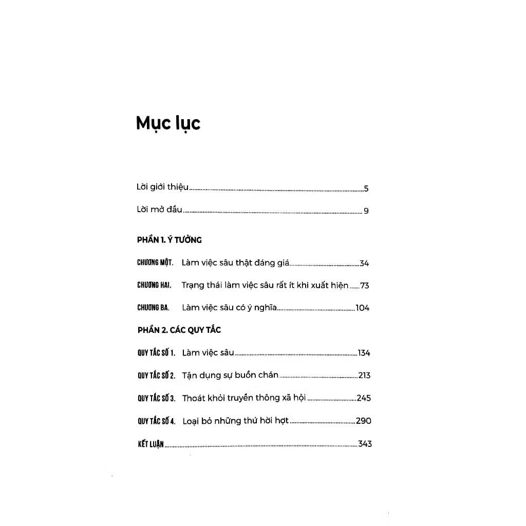 Làm Ra Làm Chơi Ra Chơi - Deep work