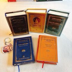 Combo 5 Cuốn Kinh Mini Địa tạng - Sám hối - Phổ môn - Địa tạng - Pháp Cú - Vô lượng thọ ( Khổ nhỏ )