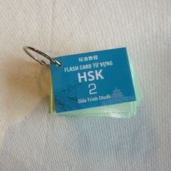 Flashcard Từ Vựng Tiếng Trung HSK 2 Giáo Trình Chuẩn