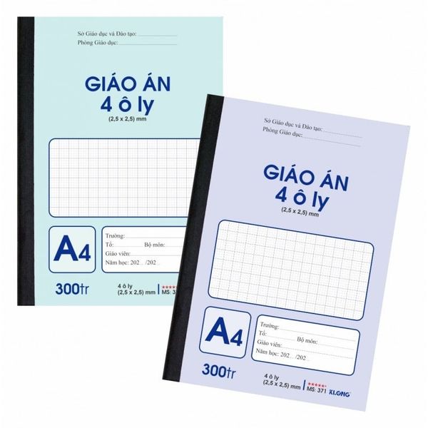Vở ô ly A4  300 trang