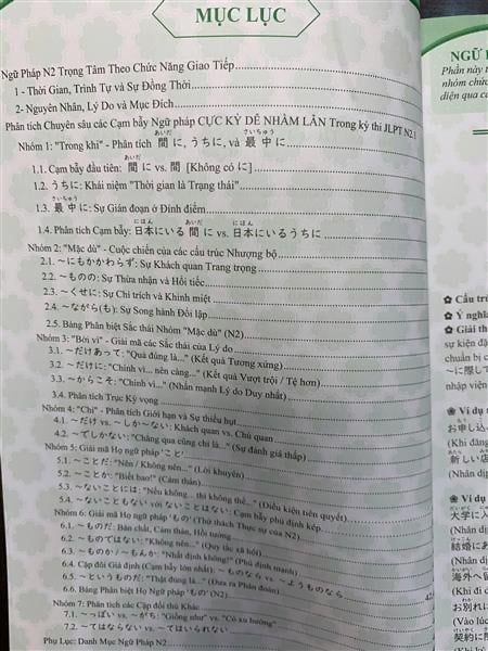 Chinh phục ngữ pháp N2 chi tiết và chuyên sâu