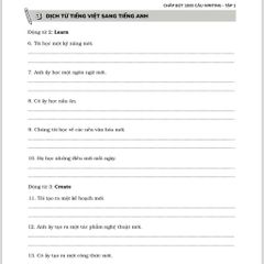 Chấp Bút 1000 Câu Writing Tập 1 – 60 Ngày Gieo Trồng Tư Duy Writing- Cải Thiện Kỹ Năng Viết [Kèm Audio]