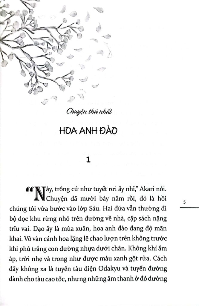 5 Centimet Trên Giây (Tái Bản 2025)