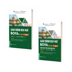 Combo Giáo Trình Hán Ngữ BOYA Sơ Cấp 2 Phiên Bản 3 (Giáo Trình + Bài Tập Kèm Đáp Án)