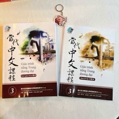 Combo Giáo Trình Tiếng Trung Đương Đại Phổn Thể TRUNG Việt - T3 (bản đen trắng)