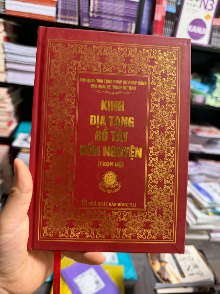 Kinh Địa Tạng Bồ Tát Bổn Nguyện (Khổ A5, bìa cứng)
