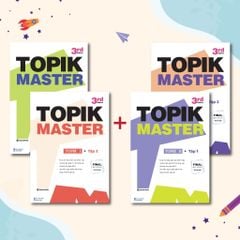 TOPIK MASTER - Luyện đề TOPIK I + TOPIK II