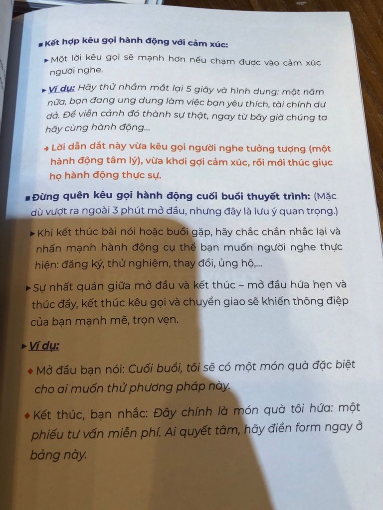 3 Phút mở đầu thuyết phục bất kỳ ai, Phương pháp Thuyết trình 