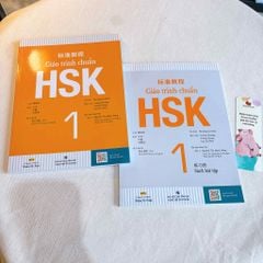 Combo Giáo Trình Chuẩn HSK 1 - Bài Học (Kèm 1 MP3) và Giáo Trình HSK1  - Sách Bài Tập (Kèm MP3)