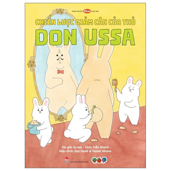 Ehon Nhật Bản - Chiến Lược Giảm Cân Của Thỏ Don Ussa