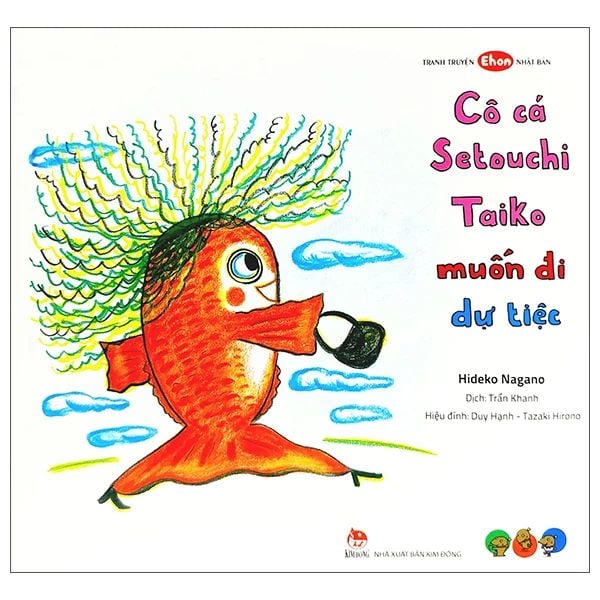 Ehon Nhật Bản - Cô Cá Setouchi Taiko Muốn Đi Dự Tiệc