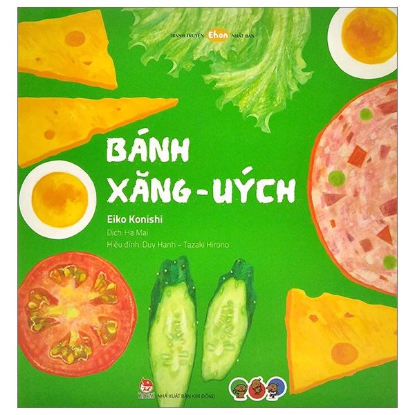 Ehon Nhật Bản - Bánh Xăng-Uých