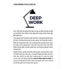 Làm Ra Làm Chơi Ra Chơi - Deep work