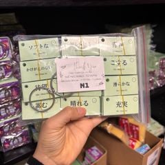 Thẻ Flashcard Từ Vựng Mimikara Oboeru N1(ép plastic) (12 xâu)