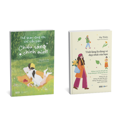 Comno Thế giới rộng lớn, chỉ cần bạn chiếu sáng chính mình+ Tĩnh lặng là dáng vẻ đẹp nhất của bạn