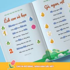 Sách - Combo 4 Quyển Thơ, Truyện, Đồng Dao, Câu Đố, Tập Nói Tập Đọc Cho Bé 0-6 Tuổi