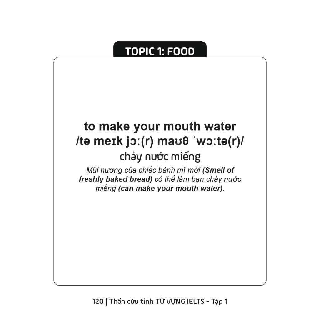 Thần Cứu Tinh Từ Vựng IELTS Kỹ Năng Nói Và Viết, IELTS Speaking & Writting Task 2, Dành Cho Band A1-B2 - Tập 1