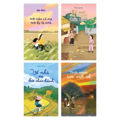 Combo sách: Nơi Nào Có Mẹ Nơi Ấy Là Nhà + Bố Mẹ Cũng Cần Được Chữa Lành + Về Nhà Ăn Bát Cháo Hành + Thưa Ngoại Con Mới Về