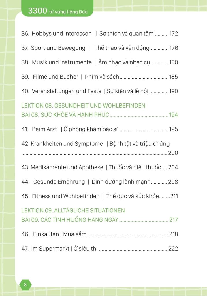 3300 Từ Vựng Tiếng Đức Thông Dụng Theo Chủ Đề Dành Cho Người Mới Bắt Đầu