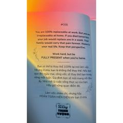 Sách Trích Dẫn Song Ngữ Anh Việt Prosperity Mindset Tư Duy Thịnh Vượng - Tập 2