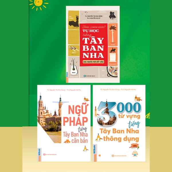 Combo Tự học tiếng Tây Ban Nha cho người mới bắt đầu