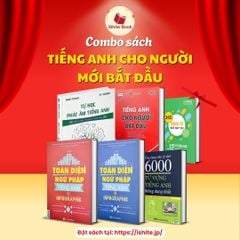 Combo Sách Học Tiếng Anh Cho Người Bắt Đầu Toàn Diện