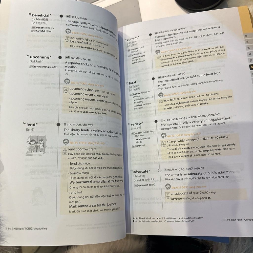 Combo sách: Hacker Toeic (Bộ 3 Tập) + Tự Học 600 Từ Vựng Toeic + Toeic 550