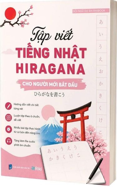 Tập viết tiếng Nhật Hiragana cho người mới bắt đầu