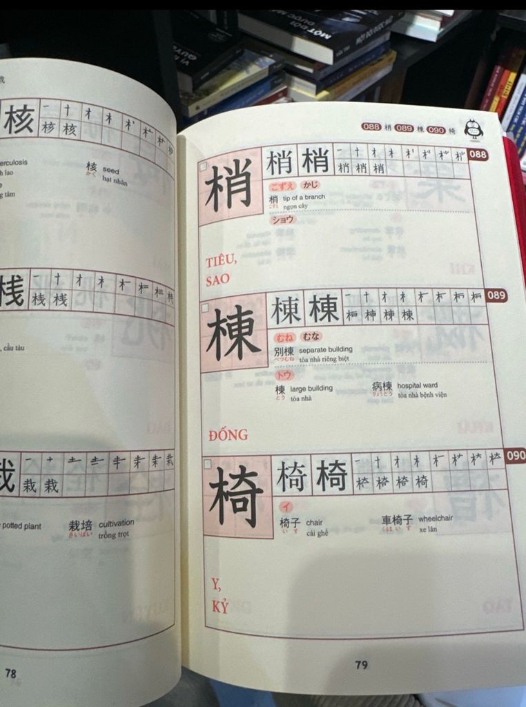 Combo sổ tay tango 3000 từ vựng N1 và 800 hán tự N1 (Tặng kèm File nghe + Tấm thẻ đỏ)