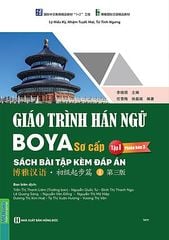 Giáo Trình Hán Ngữ Boya - Sơ Cấp - Tập 1 - Sách Bài Tập Kèm Đáp Án (Phiên Bản 3)
