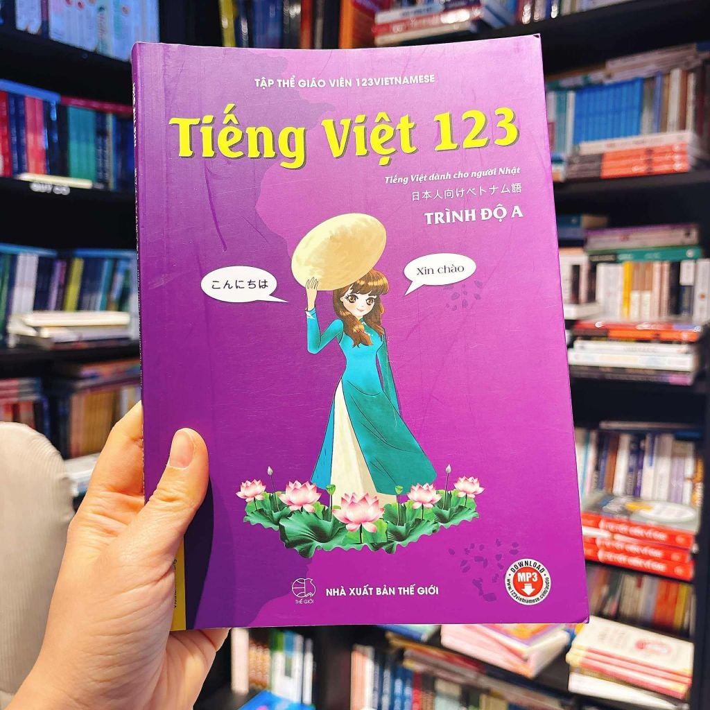 Combo sách Tiếng Việt 123 (Tiếng Việt Dành Cho Người Nhật) - ( Sgk + BT )