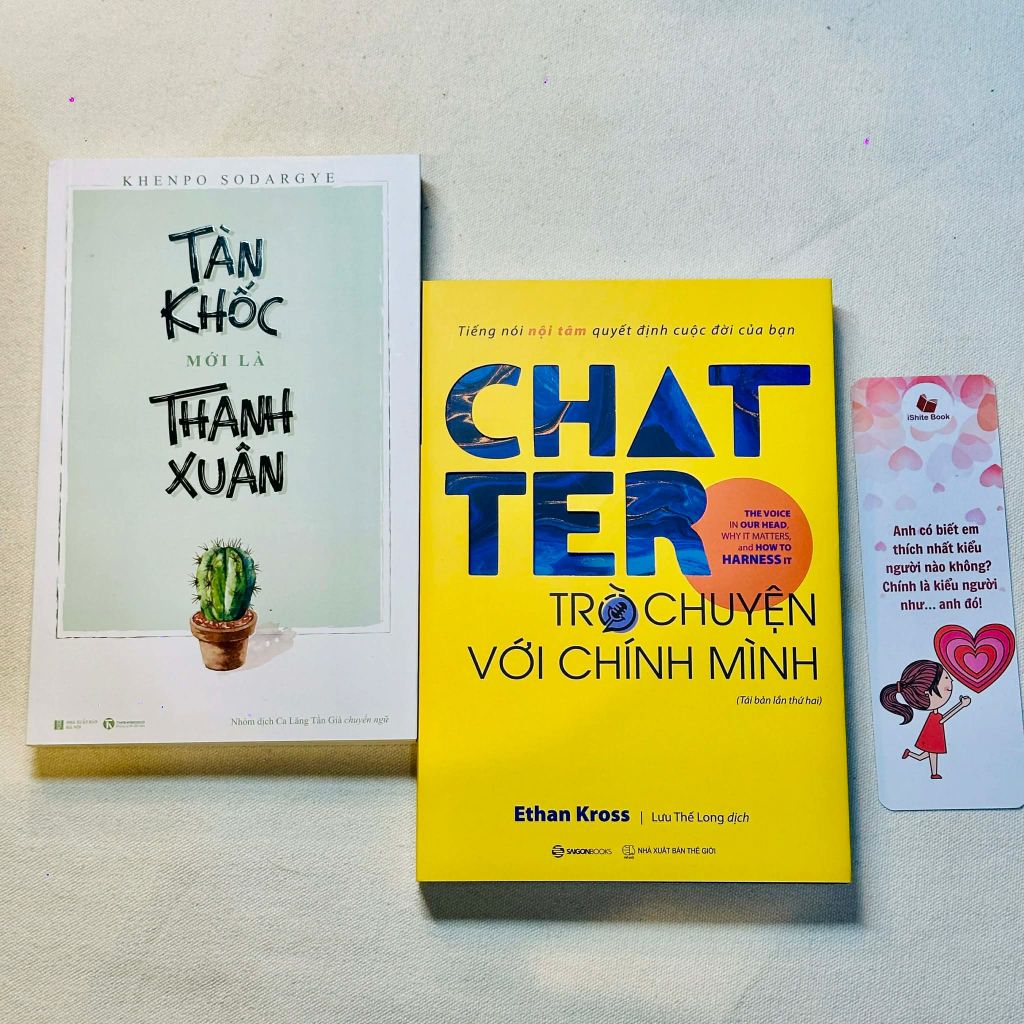 Combo: Tàn khốc mới là thanh xuân + CHATTER - Trò chuyện với chính mình