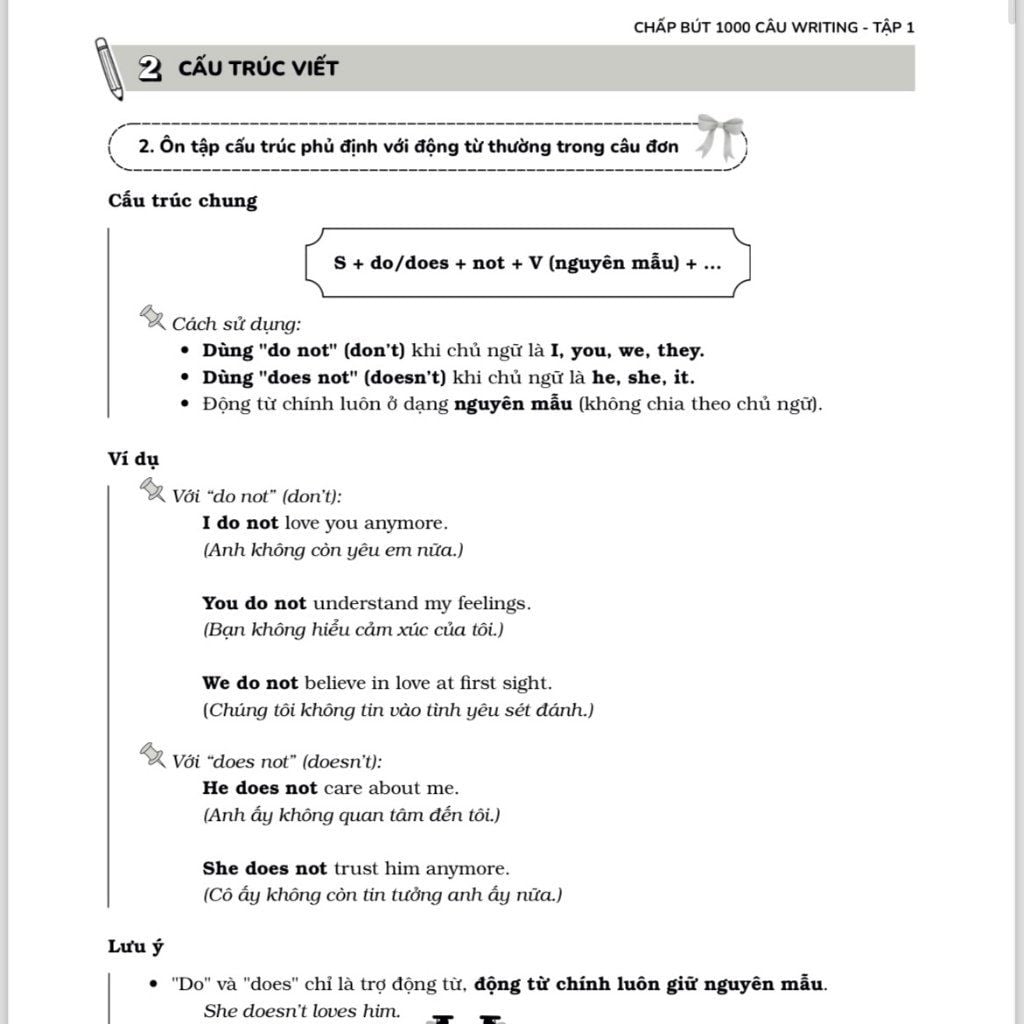 Chấp Bút 1000 Câu Writing tập 2 – 60 Ngày Gieo Trồng Tư Duy Writing- Cải Thiện Kỹ Năng Viết [Kèm Audio]