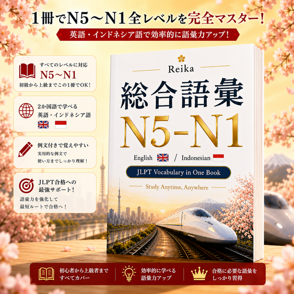 Từ vựng N5-N1 indonesia