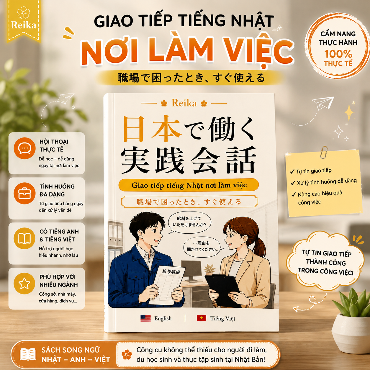 Kaiwa Tiếng Nhật Nơi Làm Việc