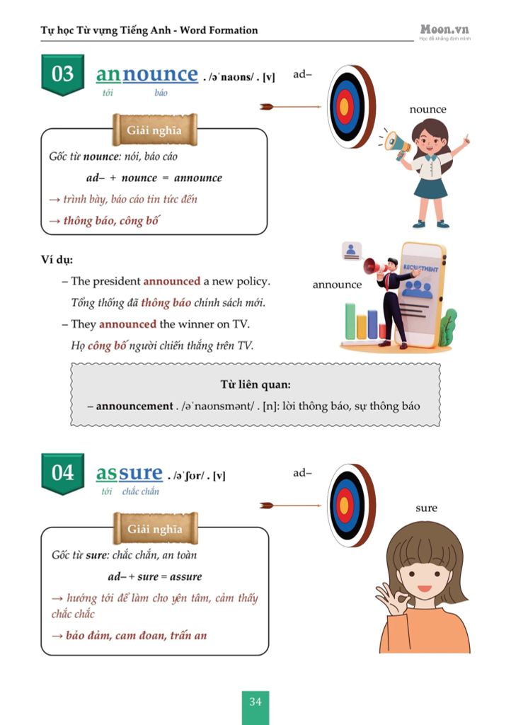 Tự Học Từ Vựng Tiếng Anh - Word Formation- Tặng kèm khoá học