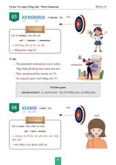 Tự Học Từ Vựng Tiếng Anh - Word Formation- Tặng kèm khoá học