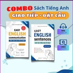 Combo Tiếng Anh Giao Tiếp và Đặt Câu Dễ Dàng