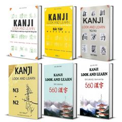TRỌN BỘ KANJI LOOK AND LEARN N5-N1