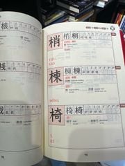 Sổ Tay Hán Tự N1  800 chữ (Tặng kèm tấm thẻ đỏ)