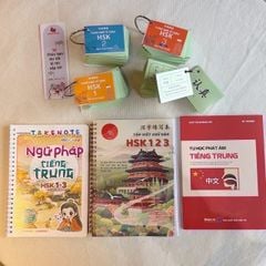 COMBO HỌC TIẾNG TRUNG HIỆU QUẢ HSK 1-3