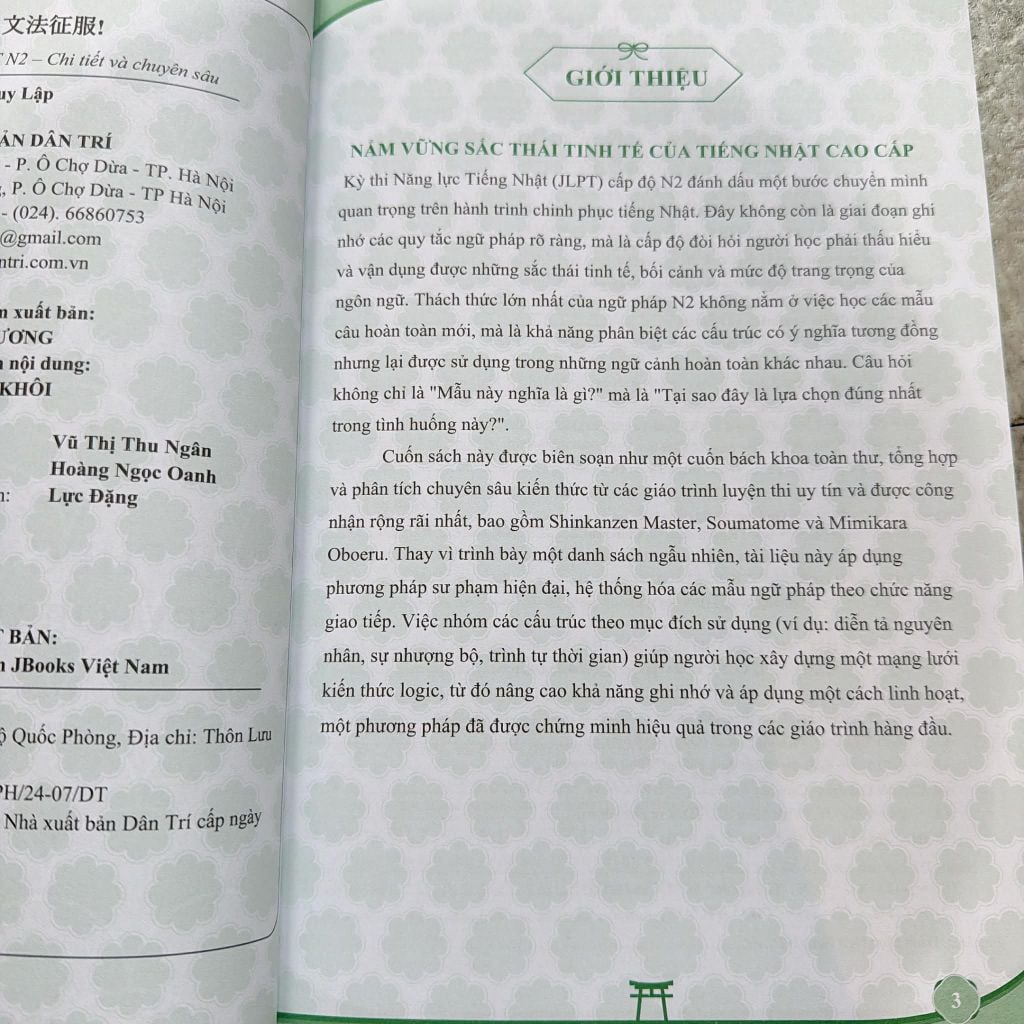 Chinh phục ngữ pháp N2 chi tiết và chuyên sâu