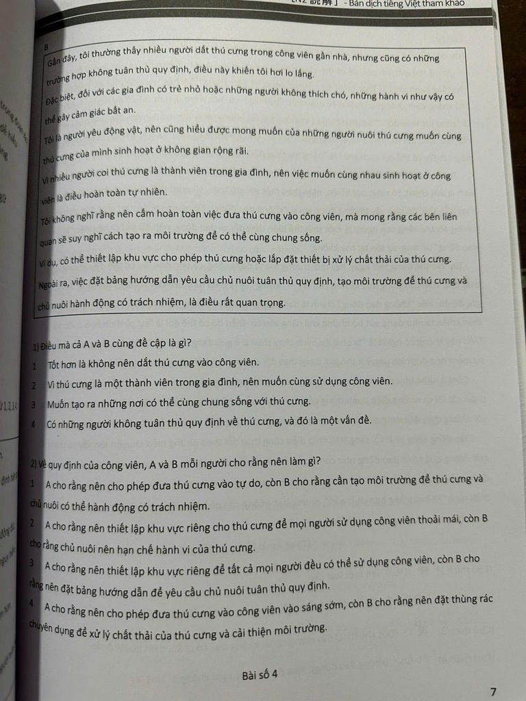 Nihongo Pawa doriru N2 Dokkai - Có dịch tiếng Việt