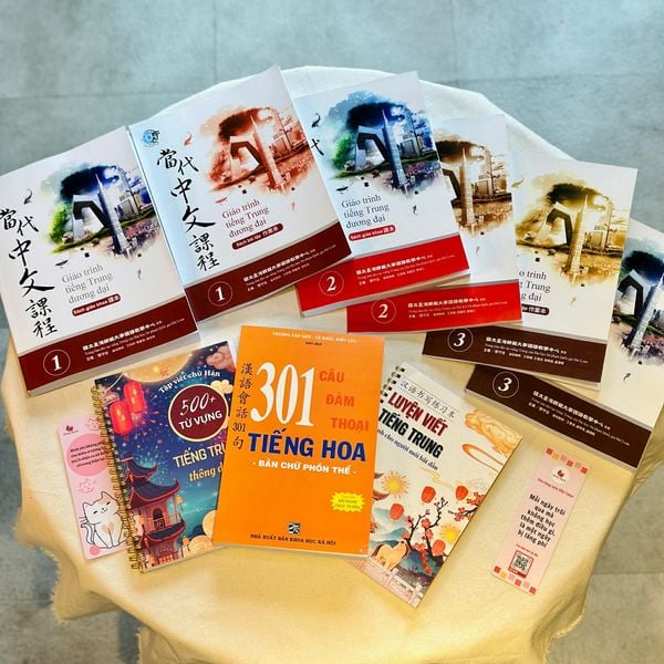 Combo Học Tiếng Trung Đương Đại Phồn Thể