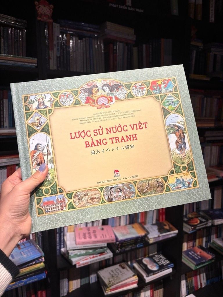 Sách Lược Sử Nước Việt Bằng Tranh (Song Ngữ Việt - Nhật)