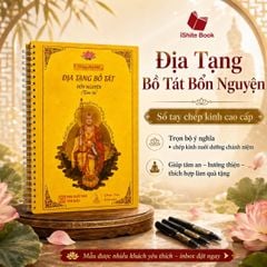 Sổ Tay Chép Kinh Địa Tạng Bổn Nguyện In Mờ