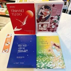 Combo sách: Tính Nữ Tự Do + Sống Rực Rỡ Như Một Đoá Hoa + Sức Hút Của Sự Điềm Tĩnh + Tính Nữ Toả Rạng